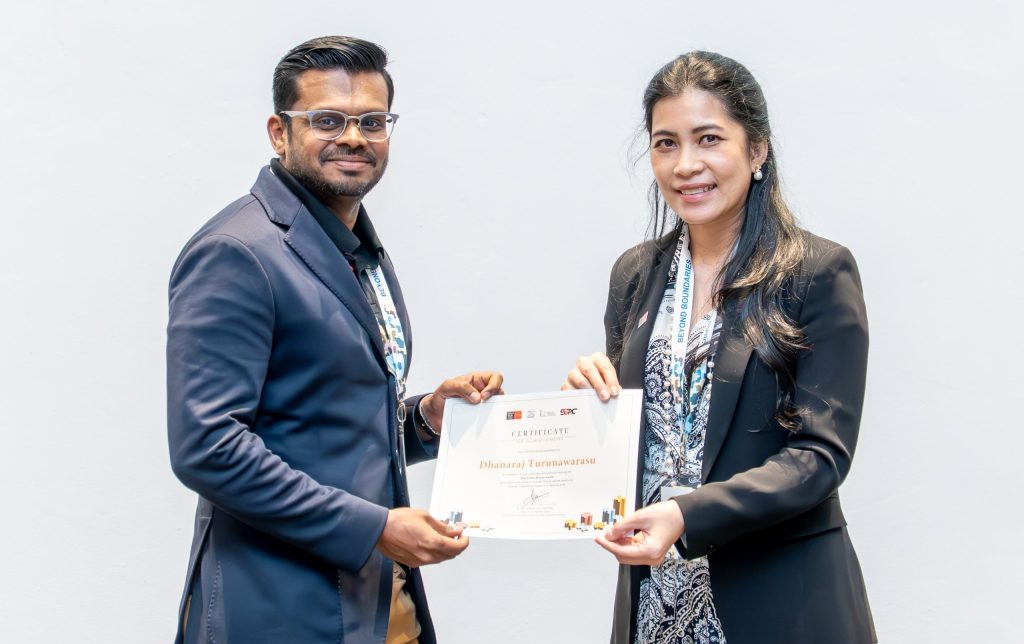 Award Recognition for Dhanaraj Turunawarasu